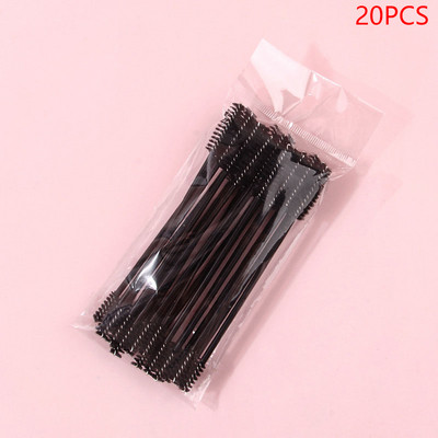 Divu galviņu skropstu birstes grima birstītes vienreizējās lietošanas skropstu tušu nūjiņas Aplikators Spoileri Skropstas Kosmētiskās birstītes grima rīki