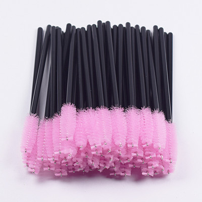 50/5 gab vienreizējās lietošanas aplauzums vates tampons Mini Individuālie skropstu aplikatori Skropstu birstes Skropstu pieaudzēšana Maquillaje grimam