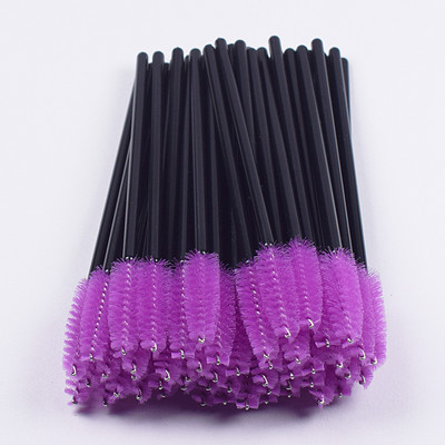 50/5 gab vienreizējās lietošanas aplauzums vates tampons Mini Individuālie skropstu aplikatori Skropstu birstes Skropstu pieaudzēšana Maquillaje grimam