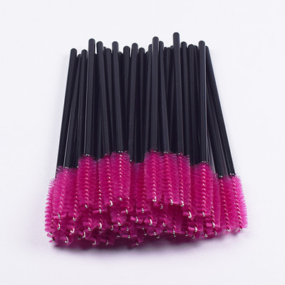 50/5 gab vienreizējās lietošanas aplauzums vates tampons Mini Individuālie skropstu aplikatori Skropstu birstes Skropstu pieaudzēšana Maquillaje grimam