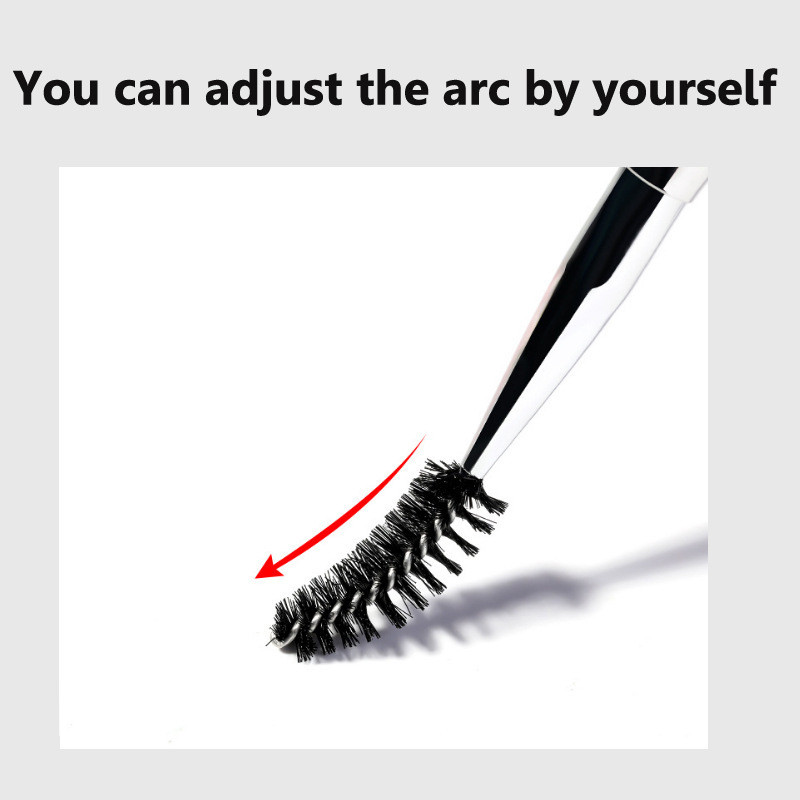 1 vnt. su dengiančiais blakstienų šepetėliais makiažo šepetėliais daugkartinio naudojimo blakstienų tušas, aplikatorius, blakstienos, kosmetinis šepetėlis, makiažo priemonė