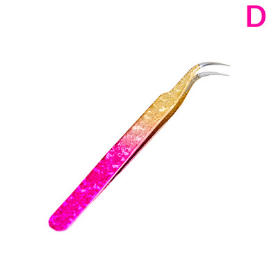 Ripsmepintsetid jäälill Antistaatilised roostevabast terasest ülikõvad pintsetid pookimine ripsmepikendustarvikud Kulmude meigivahendid