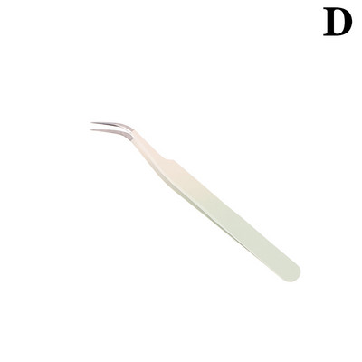 Ripsmepintsetid jäälill Antistaatilised roostevabast terasest ülikõvad pintsetid pookimine ripsmepikendustarvikud Kulmude meigivahendid