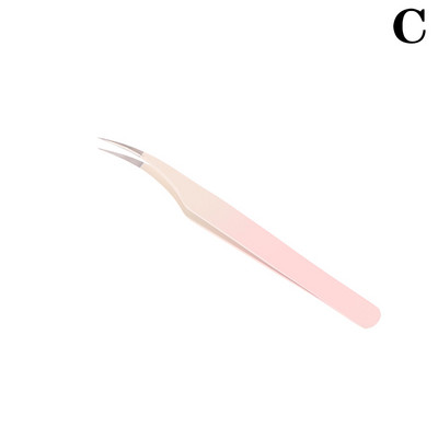 Ripsmepintsetid jäälill Antistaatilised roostevabast terasest ülikõvad pintsetid pookimine ripsmepikendustarvikud Kulmude meigivahendid