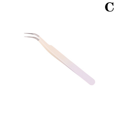 Ripsmepintsetid jäälill Antistaatilised roostevabast terasest ülikõvad pintsetid pookimine ripsmepikendustarvikud Kulmude meigivahendid