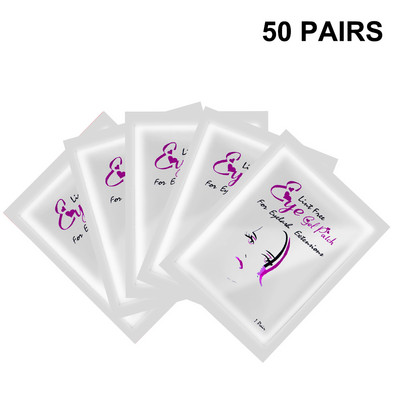 50 pāri skropstu pieaudzēšanas plāksteris, hidrogēla plāksteri, grima skropstu pieaudzēšana zem acīm.