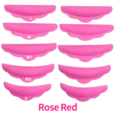 5 Pairs Silicone Eyelash Pad Lash Extension Supplies Μακιγιάζ Αξεσουάρ Eyelash Extension Lash Lifting Pad Silicone Perm