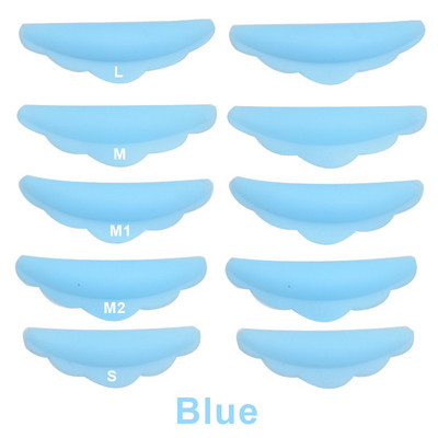 5 Pairs Silicone Eyelash Pad Lash Extension Supplies Μακιγιάζ Αξεσουάρ Eyelash Extension Lash Lifting Pad Silicone Perm