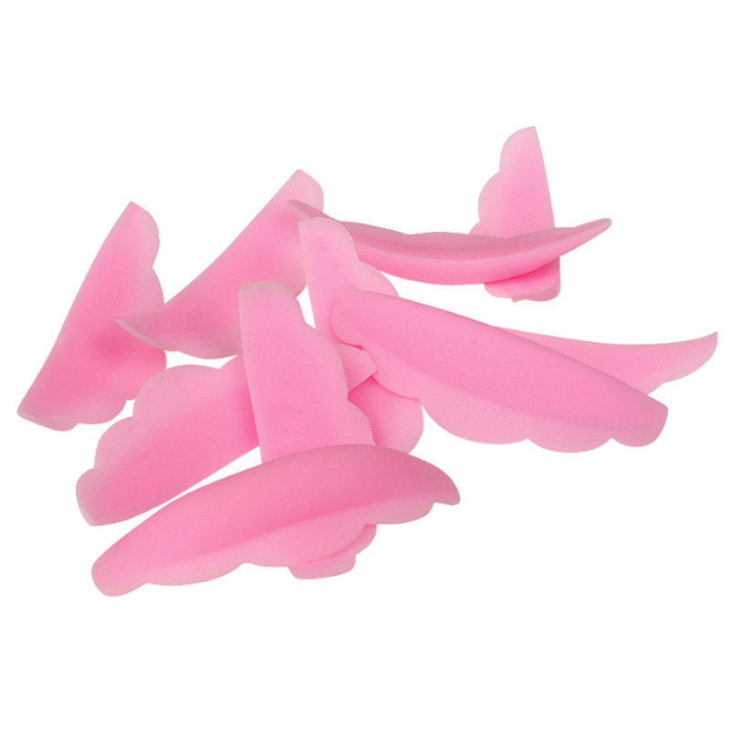 5 poros silikoninių blakstienų priauginimo pagalvėlės blakstienų priauginimo reikmenys Makiažo priedai Blakstienų priauginimo blakstienų pakėlimas silikoninis ilgaamžiškumo padas