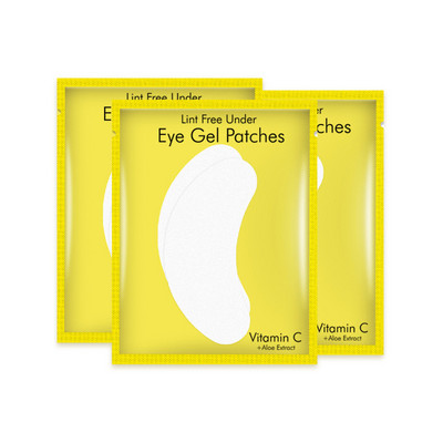 25 pari = 50 kom V oblikovani flasteri za trepavice Hidrogel flasteri za oči Ekstenzije umjetnih trepavica Jastučići ispod očiju Alati za šminkanje za žene