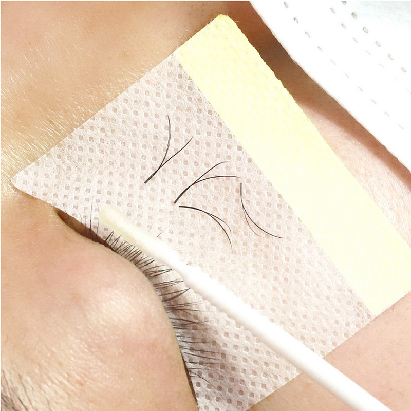 Skropstu noņemšana Acu spilventiņi Plāksteris Kokvilna Vienreizējās lietošanas skropstu pieaudzēšanas uzlīme Zem acīm Papīrs Plāksteri Aplauzuma rīki