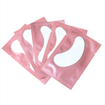 25/50Pairs Hydrogel Eye Patches Grafting Eyelashes Under Eye Patches for Eyelash Extension Paper Application Supply Makeup