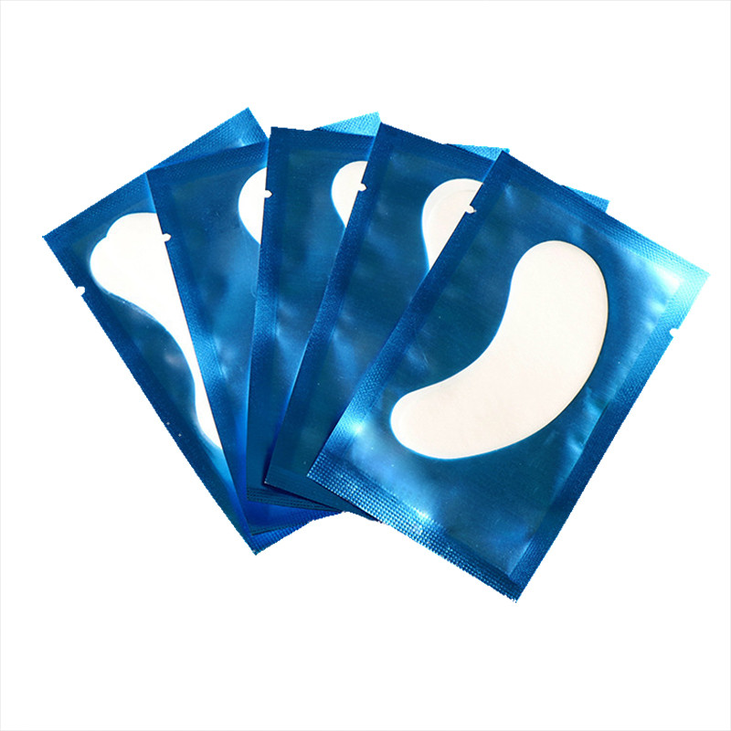 25/50 Pairs Hidrogēla gēla acu plāksteri Skropstu pieaudzēšana zem acīm Plāksteri skropstu pieaudzēšanai papīra uzklāšanai grima piederumi