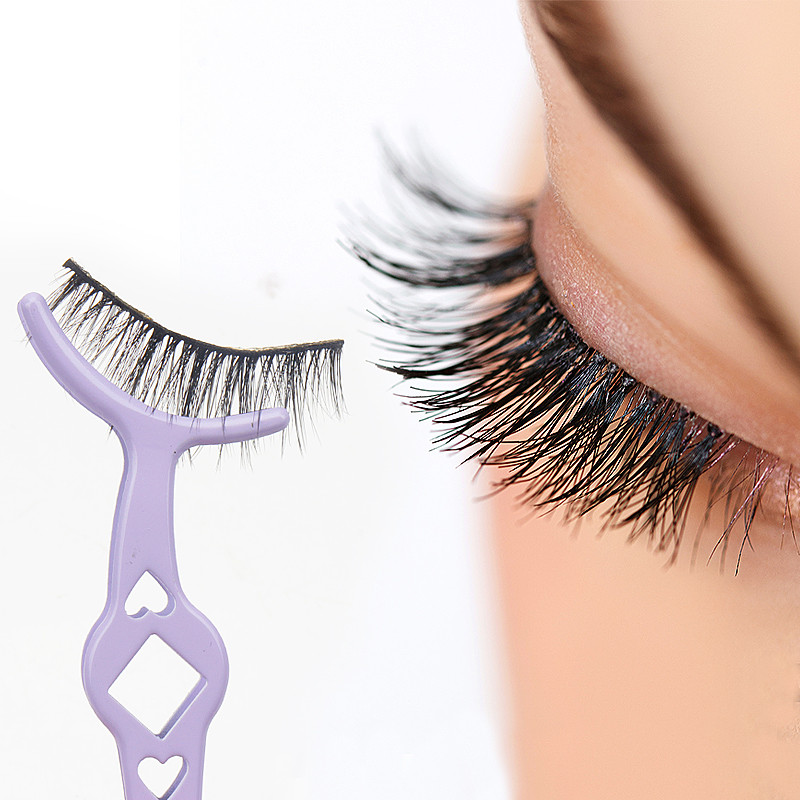 1 vnt. Profesionalus blakstienų rietiklis su šukomis pincetu Riekimo netikrų blakstienų segtukas Kosmetinis akių moterų grožio makiažo įrankis