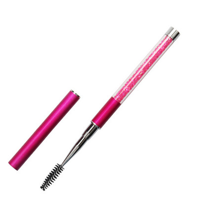 Rhinestone roktura skropstu birste Atkārtoti lietojamas skropstu birstes Skropstu tušas aplikatora birstītes Skropstu pieaudzēšanas grima rīks Skropstas