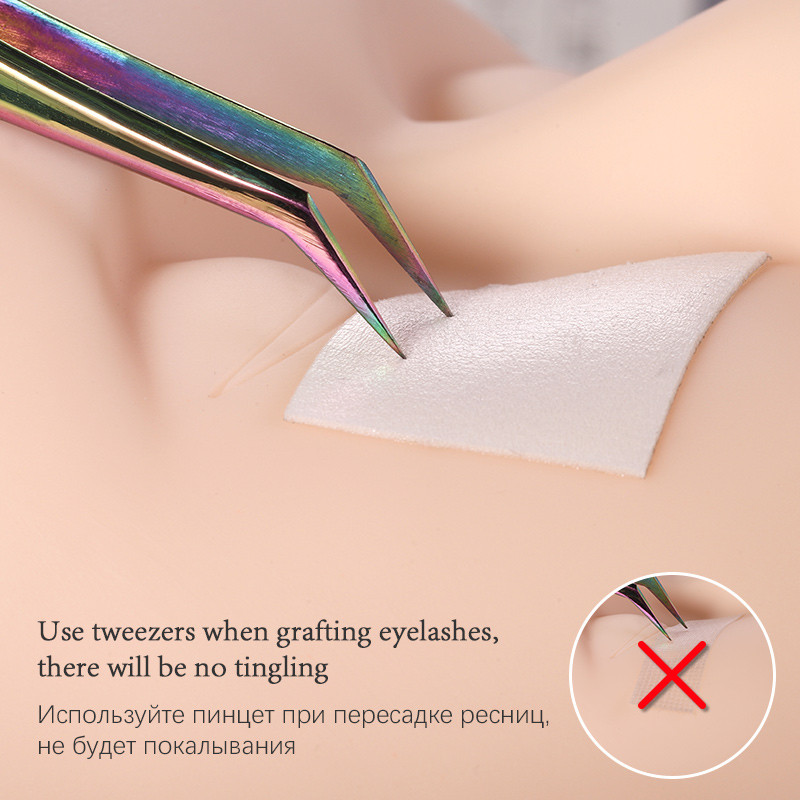 4,5 m/rullī putu sūklis skropstu piestiprināšanas lente, neplūksna, acu spilventiņi zem ielāpiem Skropstu pieaudzēšanas nodrošināšana Skropstu pieaudzēšanas lente