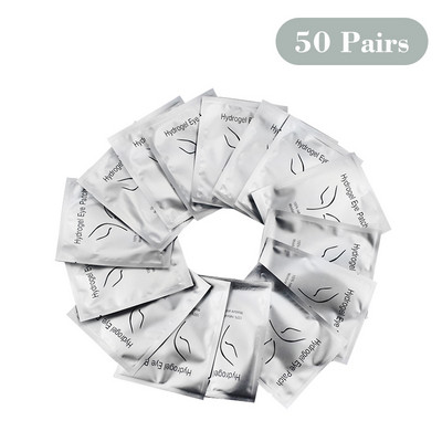 50gb vairumtirdzniecība Hidrogela acu plāksteri acu spilventiņi skropstu pieaudzēšanai zem acīm Potētas skropstu uzlīmes Skaistuma aplauzuma rīki
