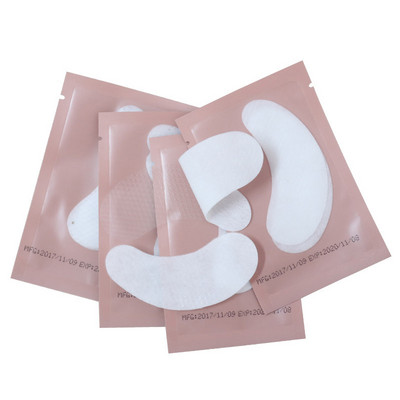 50 pari tankih jastučića za oči za ekstenzije trepavica flasteri za trepavice savjeti omoti naljepnica kozmetički alat šminka za oči alati