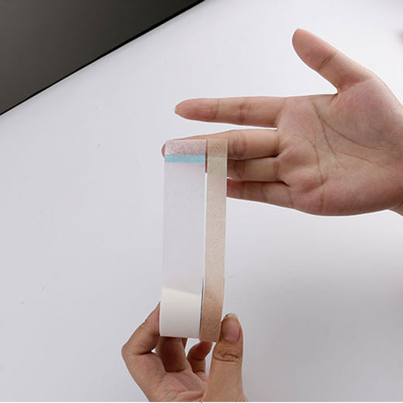 5Rolls elpojoša skropstu pieaudzēšanas lente, jutīga, izturīga neausta līmpapīra plāksteri zem acu spilventiņiem aplauzuma rīks
