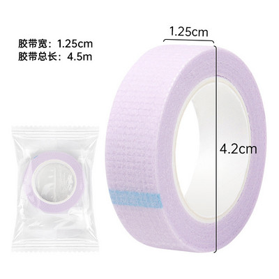 Skropstu lente 10 ruļļi elpojoša neausta auduma līmlente roku plīsumiem Acu uzlīmes skropstu pieaudzēšana, grima instrumenti