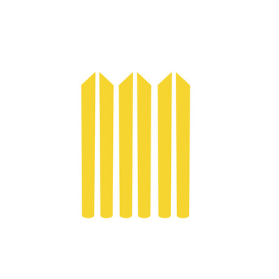 NICOO 6 komada silikonskih jastučića s prugama za višekratnu upotrebu flaster za nadogradnju trepavica Šminka Lash Lift jastučići za oči Silikonski flasteri za nadogradnju trepavica