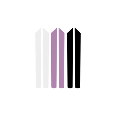 NICOO 6 komada silikonskih jastučića s prugama za višekratnu upotrebu flaster za nadogradnju trepavica Šminka Lash Lift jastučići za oči Silikonski flasteri za nadogradnju trepavica