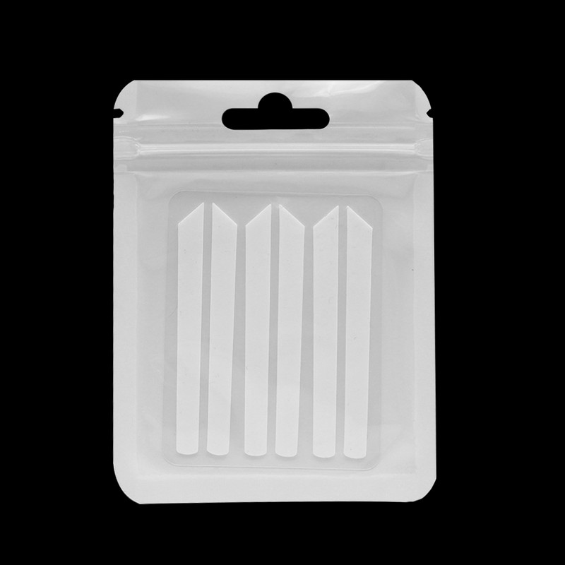 NICOO 6 komada silikonskih jastučića s prugama za višekratnu upotrebu flaster za nadogradnju trepavica Šminka Lash Lift jastučići za oči Silikonski flasteri za nadogradnju trepavica