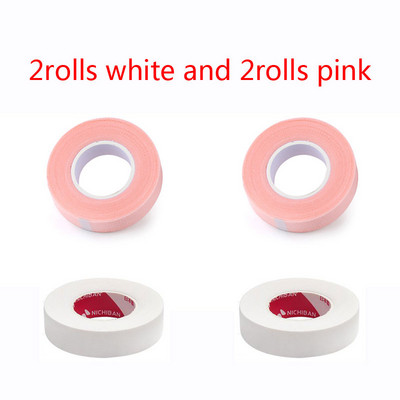 4Rolls skropstu pieaudzēšanas lente zem acu plāksteriem Elpojoša, viegli saplēšama Micropore medicīniskā papīra lente skropstu aplauzuma rīkiem