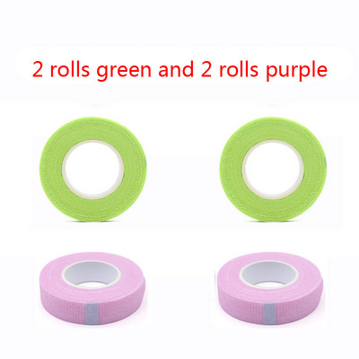 4Rolls skropstu pieaudzēšanas lente zem acu plāksteriem Elpojoša, viegli saplēšama Micropore medicīniskā papīra lente skropstu aplauzuma rīkiem