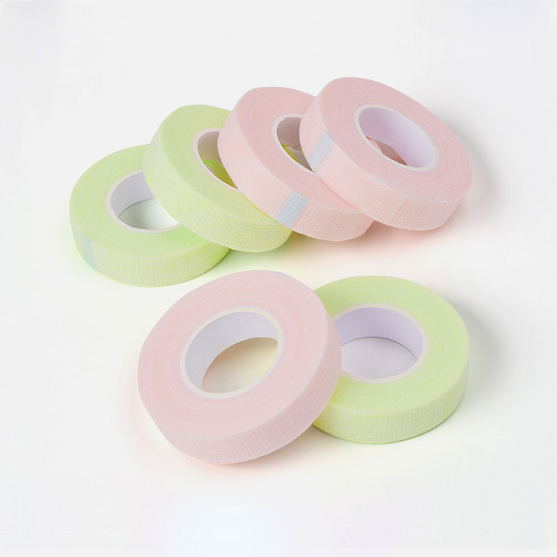 4Rolls skropstu pieaudzēšanas lente zem acu plāksteriem Elpojoša, viegli saplēšama Micropore medicīniskā papīra lente skropstu aplauzuma rīkiem