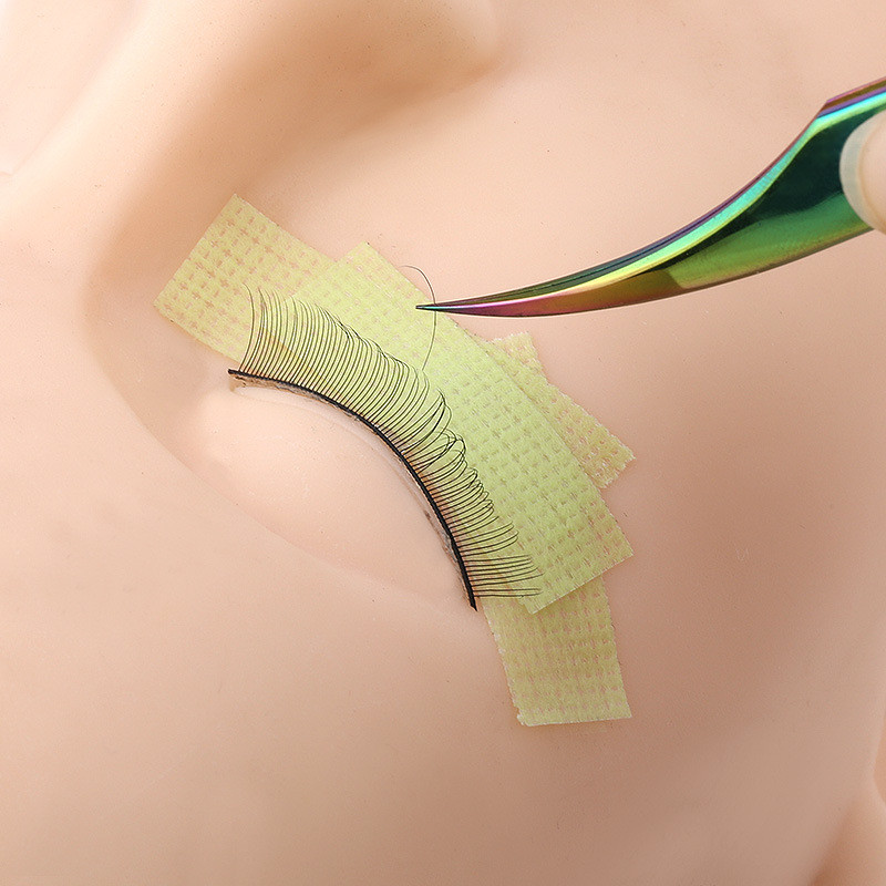 4Rolls skropstu pieaudzēšanas lente zem acu plāksteriem Elpojoša, viegli saplēšama Micropore medicīniskā papīra lente skropstu aplauzuma rīkiem