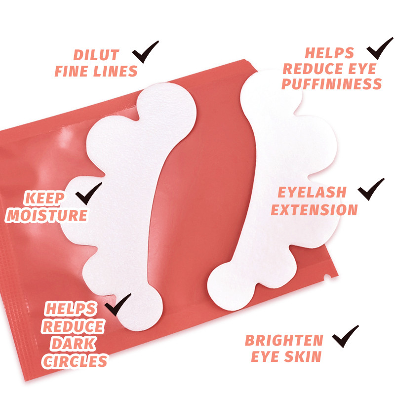 50 de perechi de altoire pentru gene sub ochi, extensie de gene, autocolante pentru gene în formă de nor, plasturi cu hidrogel, instrumente pentru sub ochi.