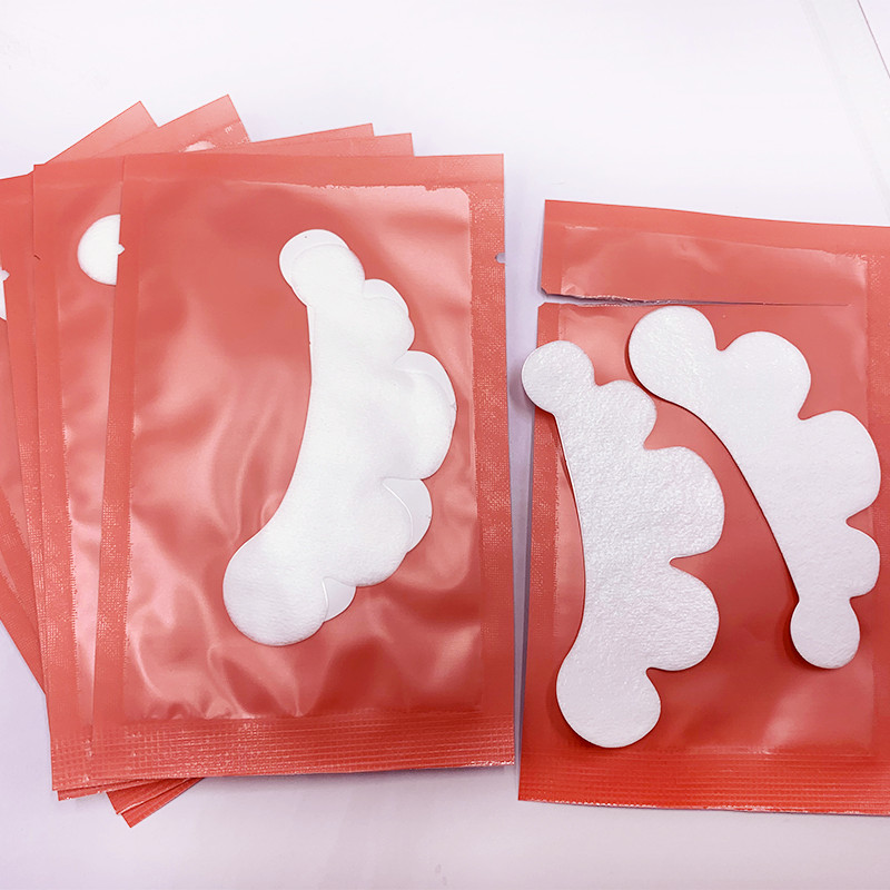 50 de perechi de altoire pentru gene sub ochi, extensie de gene, autocolante pentru gene în formă de nor, plasturi cu hidrogel, instrumente pentru sub ochi.