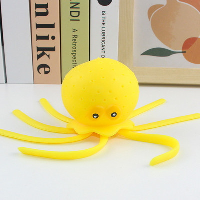 Kūdikių vonios žaislai Kempinėlė Vandenį sugeriantis aštuonkojis, spaudžiantis stresą mažinantis žaislas Vasaros plaukimo žaidimas Vandens žaislas vaikams