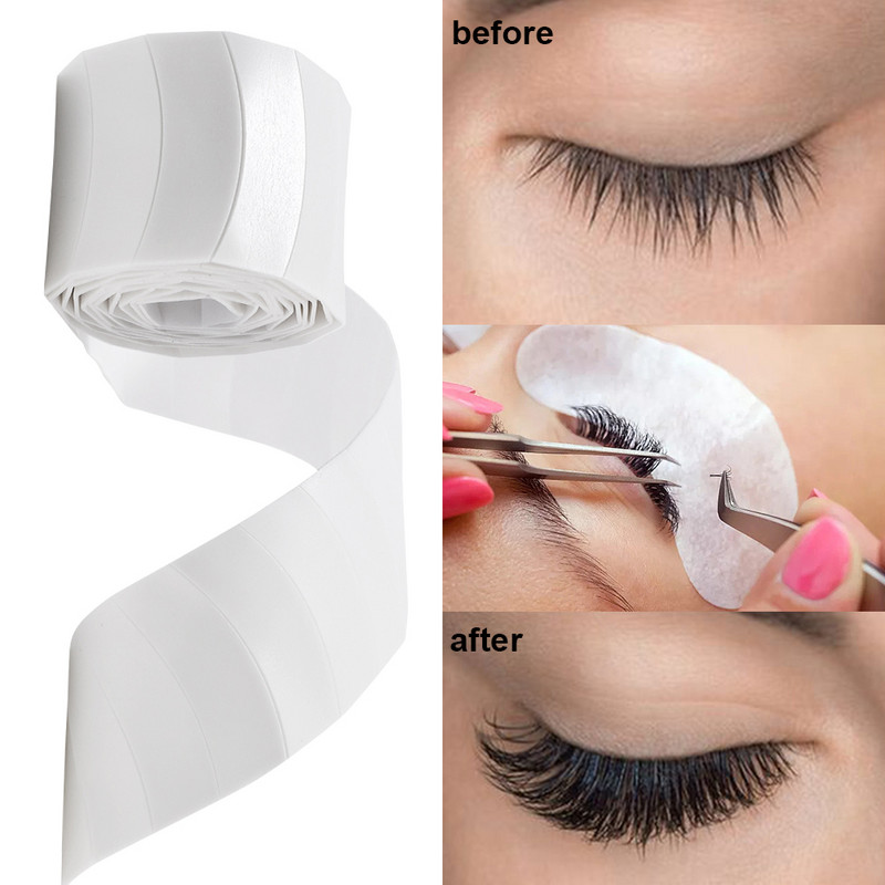 110 τμχ Foam Isolation Shims Eyelash Eye Patch Professional Eyelash Extension Αναπνεύσιμα επιθέματα ματιών εμβολιασμού Εργαλεία μακιγιάζ βλεφαρίδων