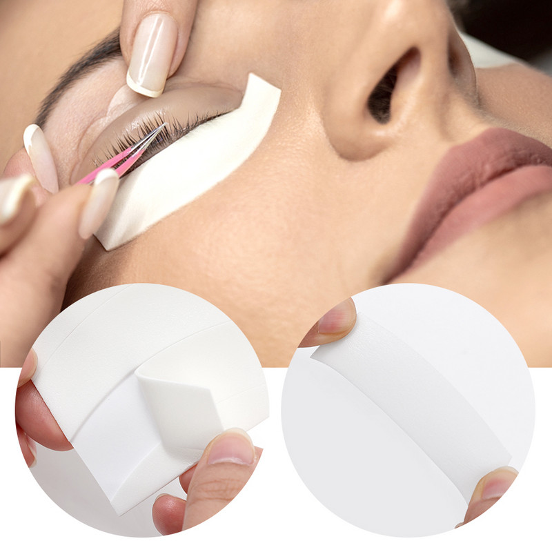 110 τμχ Foam Isolation Shims Eyelash Eye Patch Professional Eyelash Extension Αναπνεύσιμα επιθέματα ματιών εμβολιασμού Εργαλεία μακιγιάζ βλεφαρίδων
