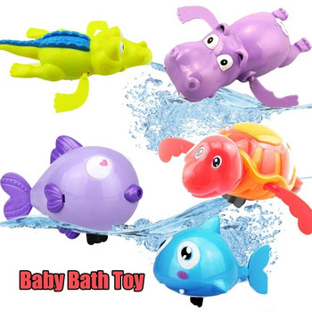 Μωρό Παιχνίδια μπάνιου Μπάνιου Χαριτωμένο Κολύμβηση Χελώνα Φάλαινα Πισίνα Παραλία Κλασική Αλυσίδα Ρολόι Νερό Παιχνίδι για Παιδιά Παιχνίδια Νερού