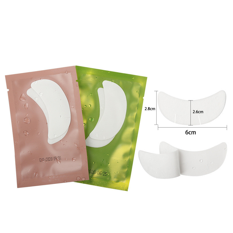 50 porų / siunta Blakstienų gelis pleistrai Valties formos Akių pagalvėlės blakstienų priauginimui Akių patarimai Lipdukai Apvyniojimai Makiažo įrankiai Pakuotė