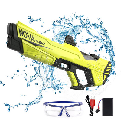 2024. gada automātiskā vasaras elektriskā rotaļlieta, ūdens pistole, indukcijas ūdens pistole, augstas tehnoloģijas izsmidzināma baseina pludmales āra ūdens cīņas rotaļlieta bērniem