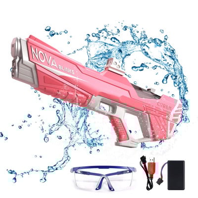 2024. gada automātiskā vasaras elektriskā rotaļlieta, ūdens pistole, indukcijas ūdens pistole, augstas tehnoloģijas izsmidzināma baseina pludmales āra ūdens cīņas rotaļlieta bērniem