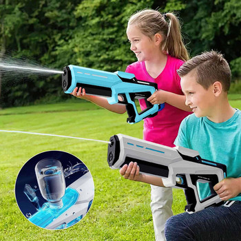2024 Automatic Summer Electric Toy Water Gun Induction Absorbing Water Absorbing HighTech Pool Beach Outdoor Water Fight Toy for Kid
