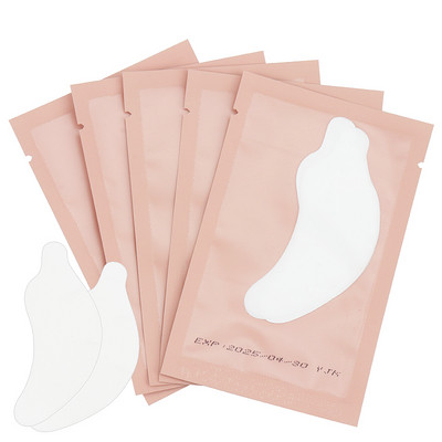 50 porų blakstienų hidrogelinis akių popieriaus pleistras be pūkelių po akimis gelio pagalvėlė, priauginta blakstienų, akių galiukų lipduko apvyniojimo makiažo priemonė