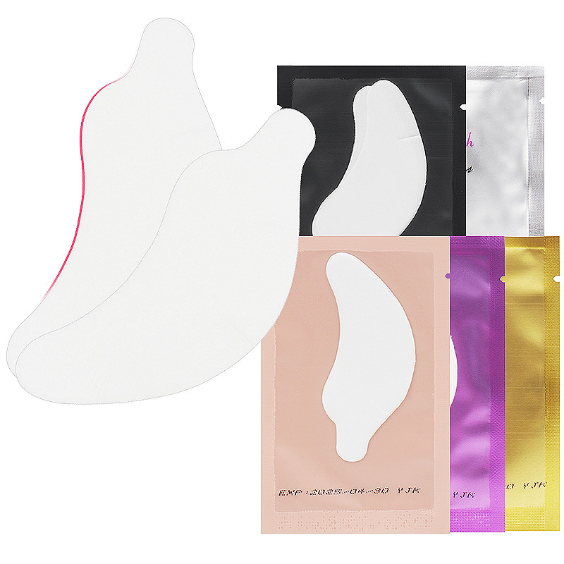 50 porų blakstienų hidrogelinis akių popieriaus pleistras be pūkelių po akimis gelio pagalvėlė, priauginta blakstienų, akių galiukų lipduko apvyniojimo makiažo priemonė