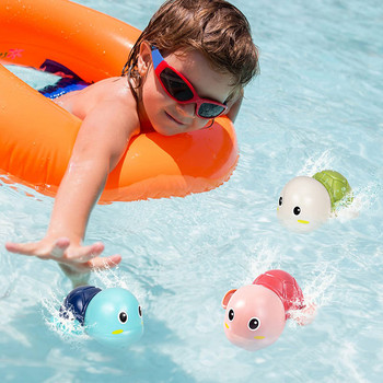 Μωρό Παιχνίδια μπάνιου Μπάνιου Χαριτωμένο κολύμπι Χελώνα Φάλαινα Πισίνα Παραλία Κλασική Αλυσίδα Ρολόι Νερό Παιχνίδι για Παιδιά Παιχνίδια Νερού