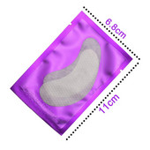 Po akimis pagalvėlių gelio pleistrų rinkinys blakstienų priauginimo reikmenys be pūkelių hidrogelio blakstienų pleistrų grožio priemonė su spalvotu kosmetikos maišeliu