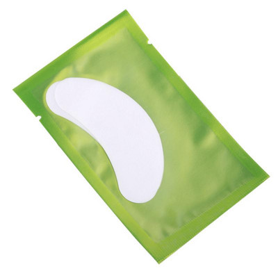 Po akimis pagalvėlių gelio pleistrų rinkinys blakstienų priauginimo reikmenys be pūkelių hidrogelio blakstienų pleistrų grožio priemonė su spalvotu kosmetikos maišeliu