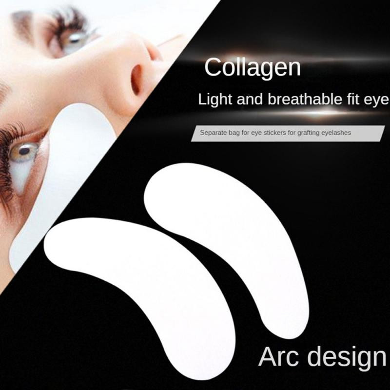 Po akimis pagalvėlių gelio pleistrų rinkinys blakstienų priauginimo reikmenys be pūkelių hidrogelio blakstienų pleistrų grožio priemonė su spalvotu kosmetikos maišeliu