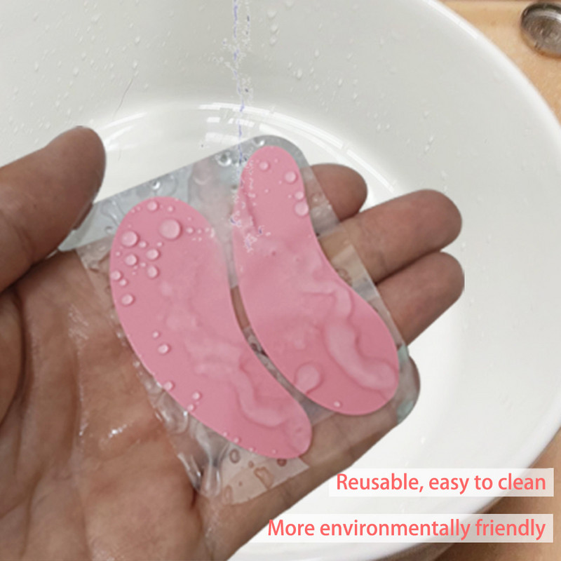 Daugkartinio naudojimo paakių pagalvėlės Silikoninės juostelės Lash Lift blakstienų priauginimo reikmenys Hidrogelio pleistrai po akimis gelio pleistras Makiažo priemonės