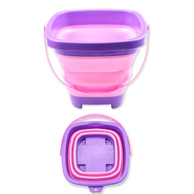 Bērnu pludmales rotaļlietas Bērni spēlē ūdens rotaļlietas Salokāms pārnēsājams smilšu spainis vasaras āra rotaļlieta pludmales rotaļlieta smilšu ūdens spēle bērniem