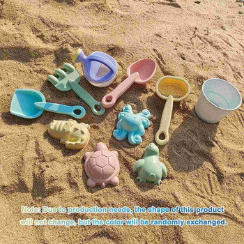 11 ΤΕΜ. Καλοκαιρινό σετ παραλίας Παιχνίδια για παιδιά που σκάβουν άμμο Πλαστικό κουβά μπουκάλι ποτίσματος Φτυάρια Παιδικά παιχνίδια με νερό παραλίας Εργαλεία παιχνιδιών